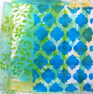 A Colorful Workshop: Gelli Printing with Carolyn Dube